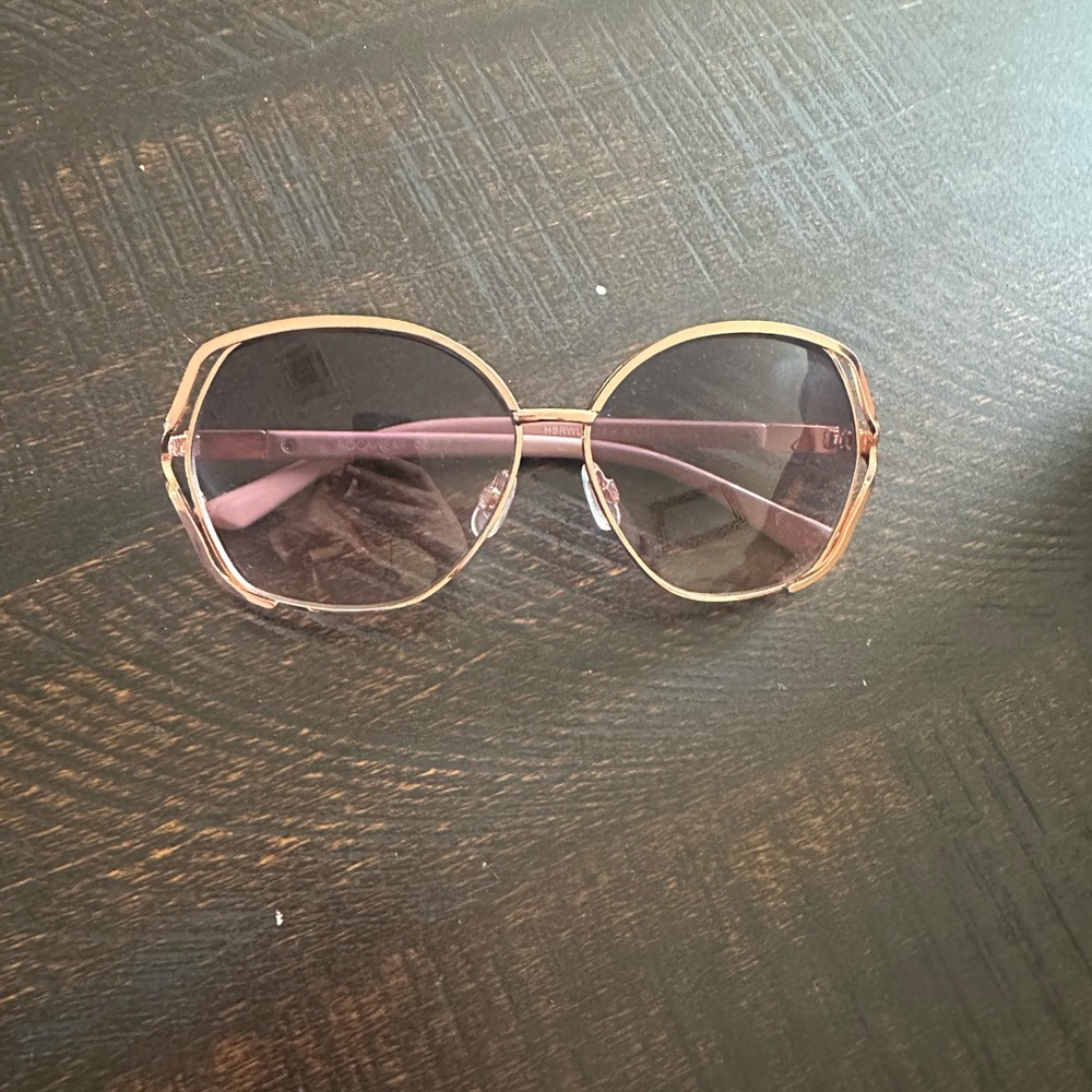 Rocawear Pink and Gold Sunglasses